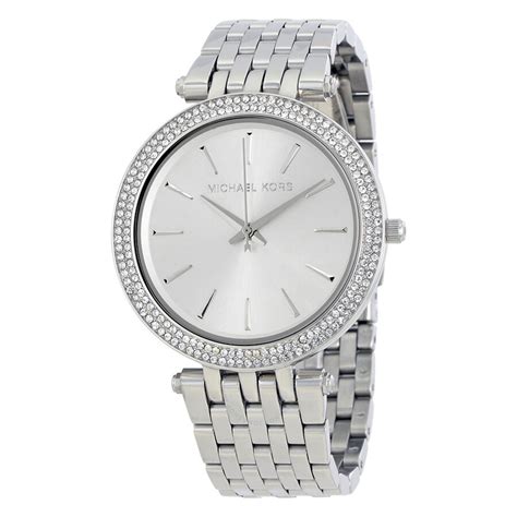 michael kors taylor mini watch silver|silver Michael Kors Watch sale.